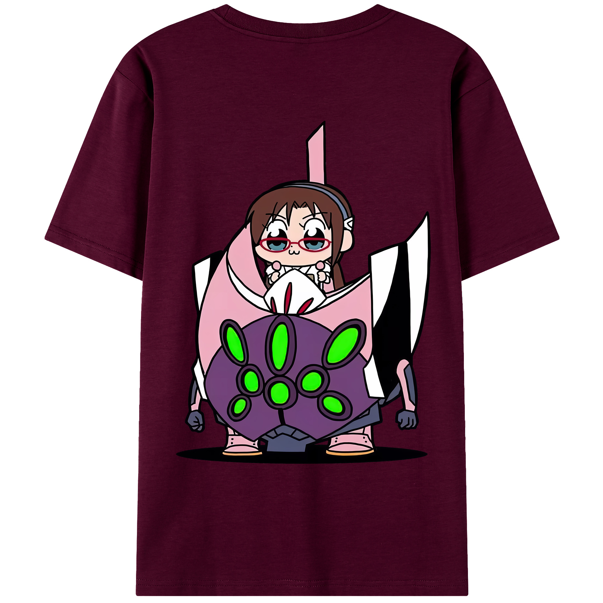 （画像用） EVA 新世紀エヴァンゲリオン レディース半袖Tシャツ(バックプリント)